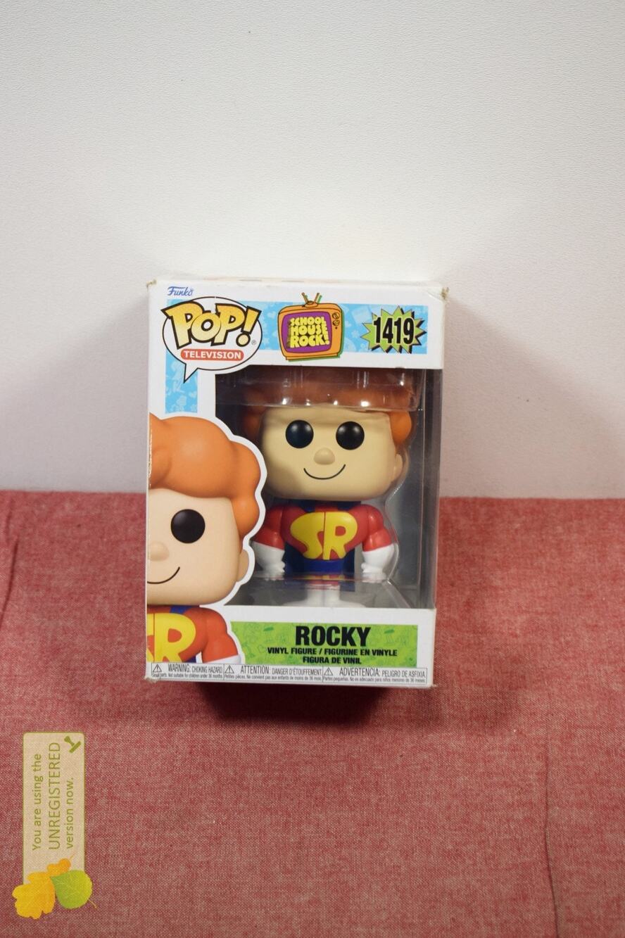 Funko Pop! Schoolhouse Rock Rocky #1419 (Pack Wear)